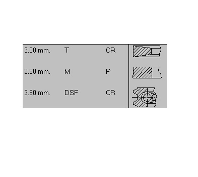 [11369] Set Segmenti Ø91mm