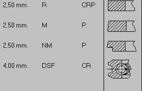 [3845] Set Segmenti STEYR 100mm