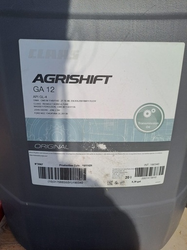 [1162] Ulei Claas Agrishift GA12