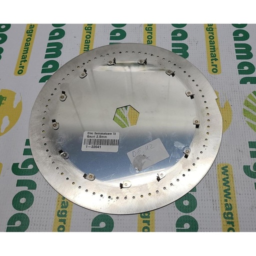 [29621] Disc Semanatoare 72-Gauri x 2.5mm
