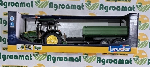 [29523] Macheta John Deere 5115M cu Remorca