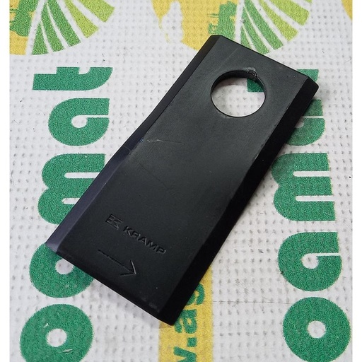 [82358] Lama Cositoare Stanga 105x48x4.3mm