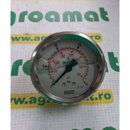 [83906] Manometru cu Glicerina 25 Bar