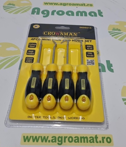 [138375] Set Carlige Pentru Extras Garnituri 4 Bucati Iglita