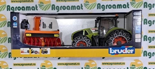 [63757] Tractor Claas Axion 950 cu Lanturi si Freza de Zapada