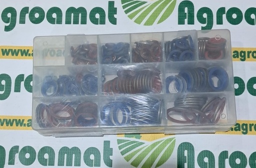 [66540] Trusa Garnituri din Metal cu Cauciuc 245buc