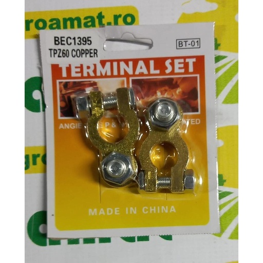 [66907] Set Borne ac Cupru cu Surub BT-01