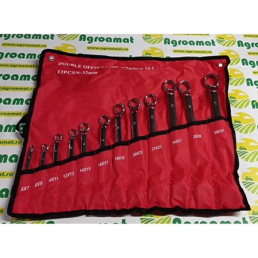 [67375] Set Chei Inelare cu Cot 6-32 12Piese