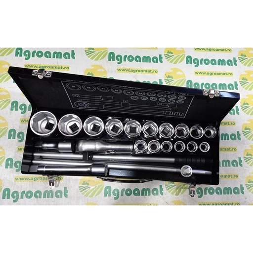 [81604] Trusa chei tubulare hexagonale 3/4, 21buc