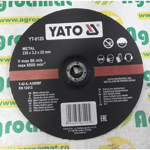 [81815] Disc Taiat Metal 230x3.2x22mm