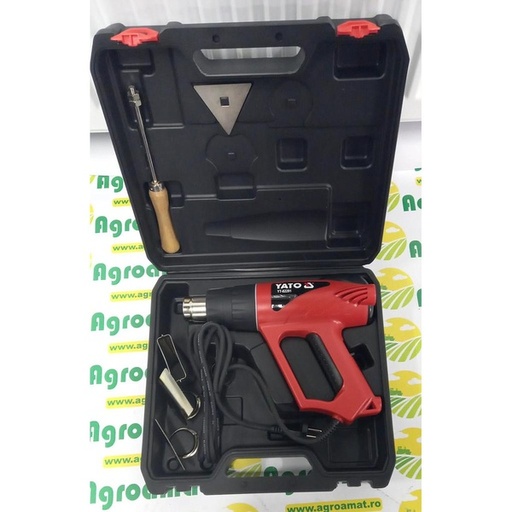 [82057] Pistol cu Aer Cald + Accesorii 2000w