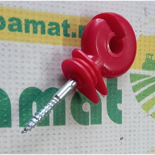 [82796] Izolator Inelar Rosu 91x35mm