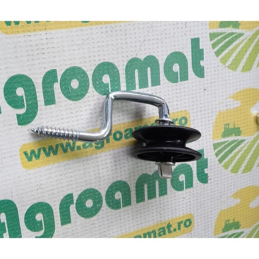 [82813] Izolator Negru cu Fanta fi6.9mm