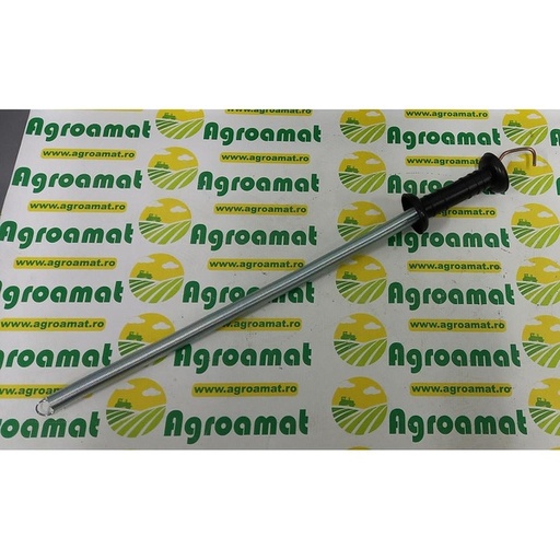 [82831] Maner Poarta Negru cu Carlig si Arc 3m