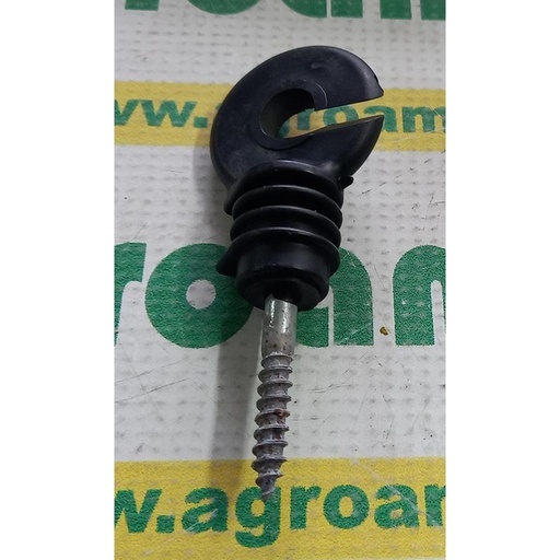 [82840] Izolator Inelar PP Negru Mat