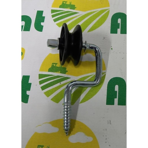 [82855] Izolator cu Fanta Negru Fi 6.9mm