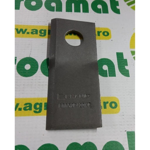 [82867] Lama Cositoare Dreapta 115x48x4mm