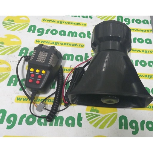 [84005] Sirena cu 7 moduri de avertizare 12V/100W