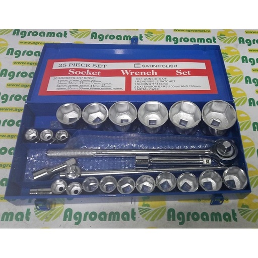 [84017] Trusa 25 Tubulare 3/4