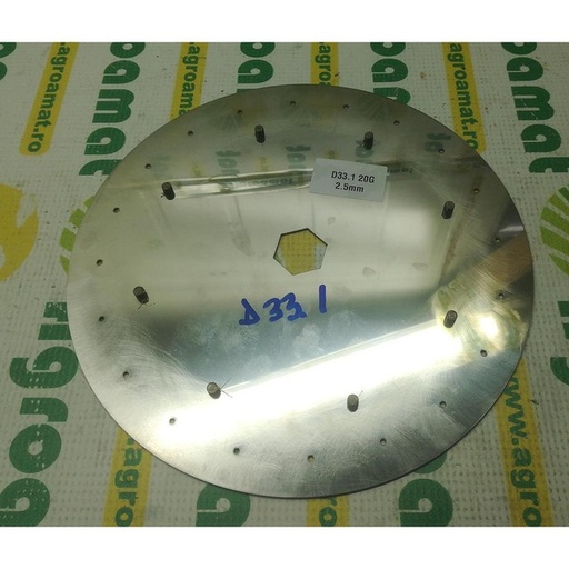 [86575] Disc Semanatoare Kongskilde 20-Gauri x 2.5mm