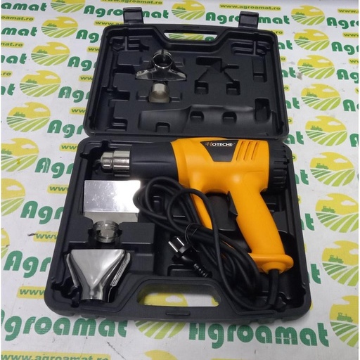 [97754] Pistol cu Aer Cald, 2000W cu Temperatura de Lucru 350-600C