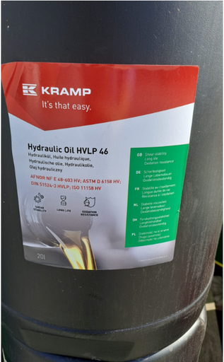 [105564] Ulei Hidraulic/ Hidrostatica 20l HVLP 46