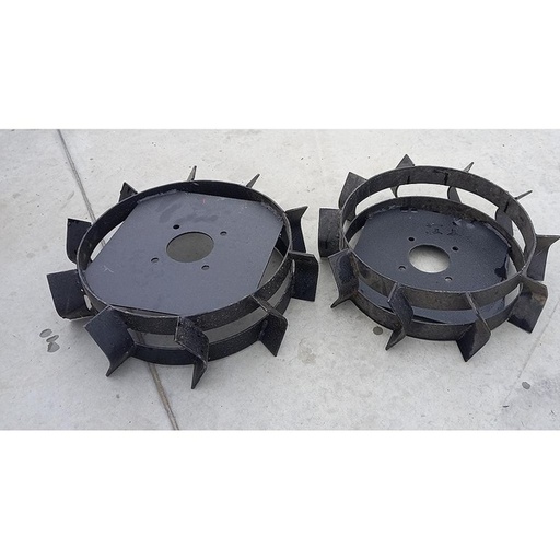[105810] Roti Metalice pentru Motocultor, Set 2 buc