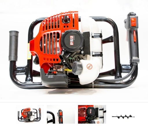 [105856] Motoburghiu de Pamant 51.7 CC, 1.45 kW, motor pe benzina