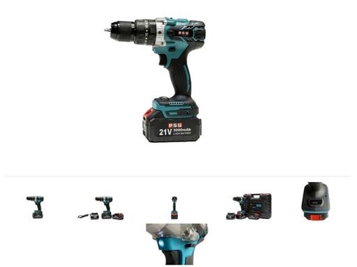 [105869] Masina de Insurubat cu Impact 21V, 65 NM, 3000 mAh