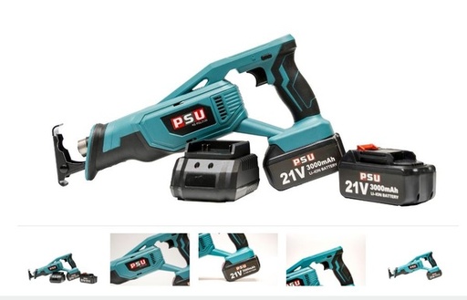 [105887] Fierastrau Electric Tip Sabie cu Acumulator 21V, 300 mm, 3000 mAh