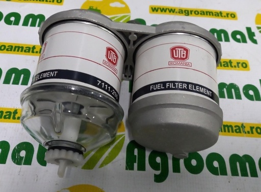 [111053] Baterie Filtru Motorina Dubla cu Capac de Sticla