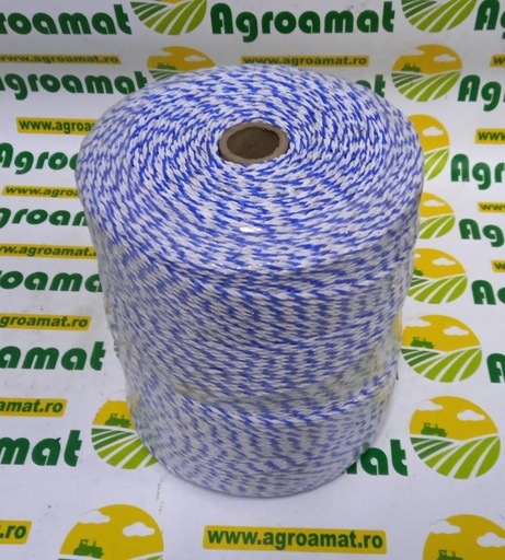[113709] Rola Fir Alb-Albastru Gard Electric fi 3mm, 1000m