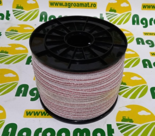[113711] Rola Fir Rosu-Alb Gard Electric fi10mm, 250m