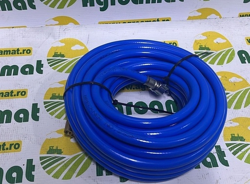 [120893] Furtun Aer Compresor Albastru L = 12 m