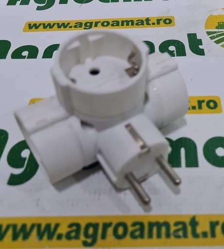 [121151] Triplu Stecher 16A,  230V