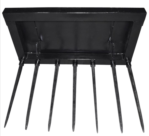 [121280] Furca pentru Incarcat Baloti / Gunoi Grajd cu 7 Tepuse de 800mm