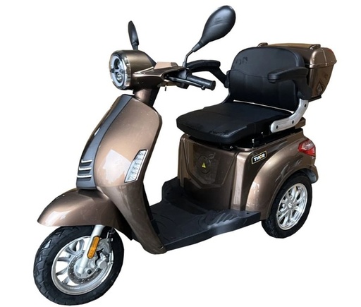 [121964] Triciclu electric Thor FLUXX cu CIV – maro 800W 60V20Ah