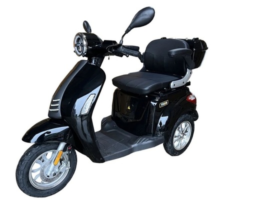 [121965] Triciclu electric Thor FLUXX cu CIV – negru 800W 60V20Ah
