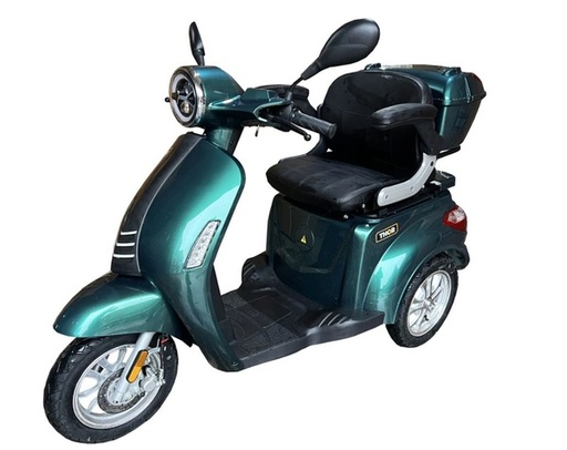 [121966] Triciclu electric Thor FLUXX cu CIV – verde 800W 60V20Ah