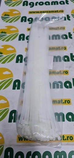 [122558] Colier Plastic Alb 370x3.6mm , 100 Buc