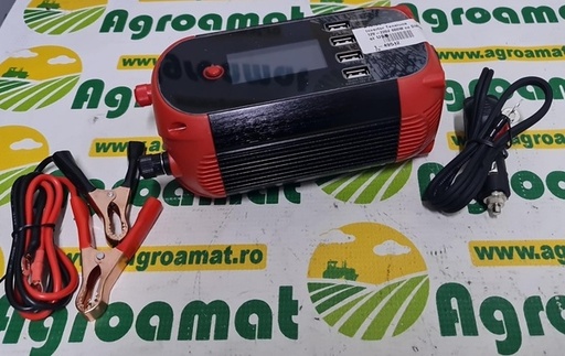 [123645] Invertor Tensiune 12V-220V 600W cu Dispaly si USB