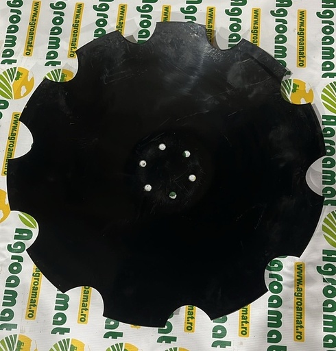 [124989] Taler Disc Crestat FI 560x5 MM cu 6 Gauri