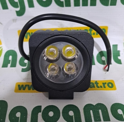 [125914] Proiector Patrat 4 Leduri 10-30V