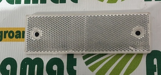 [125951] Catadioptru Reflectorizanta Alb Autoadeziv  15x15