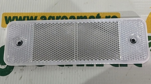 [125956] Catadioptru Reflectorizanta Alb Autoadeziv