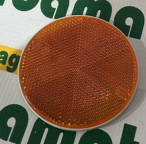[125957] Reflectorizanta Galben Autoadeziv 8cm