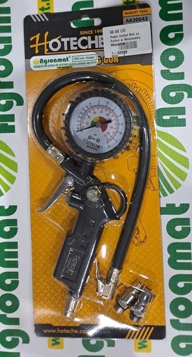 [126080] Pistol Umflat Roti cu Furtun si Manometru Mecanic