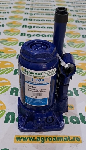 [126135] Cric Hidraulic cu Piston Dublu 5 Tone 154mm