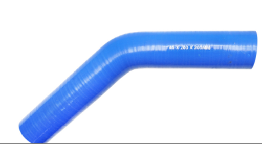 [126216] Furtun Cotit Silicon 45 Grade cu Insertie Textila 45x200x200mm