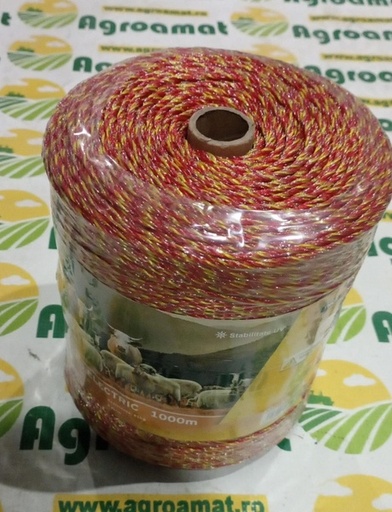 [126521] Rola Fir Galben-Rosu fi 2mm Insertie Metalica